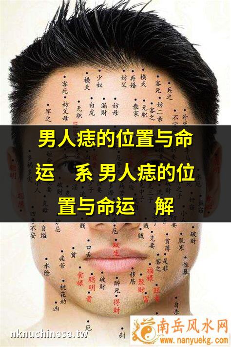 男人全身痣圖解 男人身上痣代表了什麼｜痣的位置與命運圖男 不同位置痣的解析